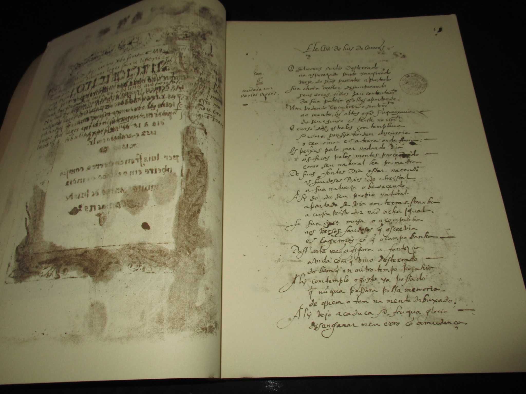 Livro Cancioneiro de Luís Franco Correa 1557 a 1589