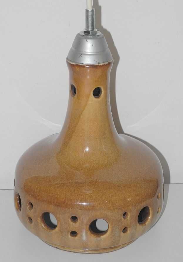 MIROSTOWICE - ceramiczna lampa tykwa proj. A. Sadulski