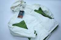 Kurtka damska Campus Molly z bluza polarowa S 36 3w1 biały/zielony