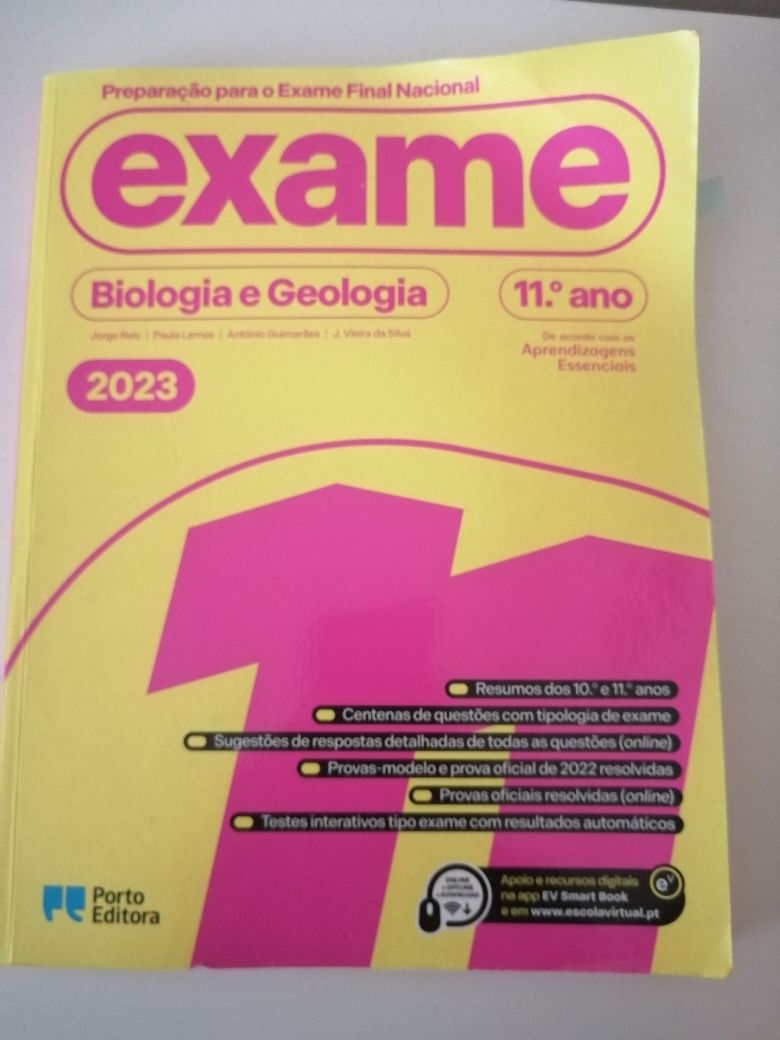 Manual  de  preparação para exame nacional  Beologia /Geologia