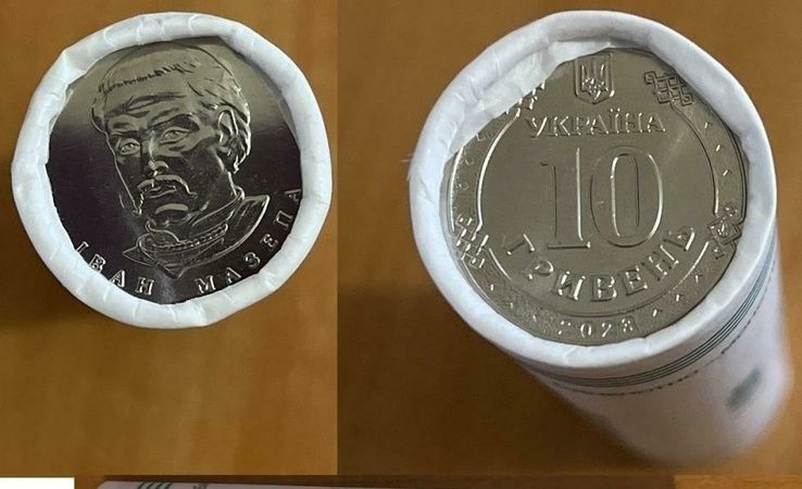 Рол монет 10 грн 2023 р. Мазепа