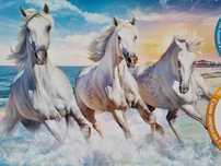 Puzzle Trefl Crazy Shapes "Galop wśród fal" idealne na prezent!