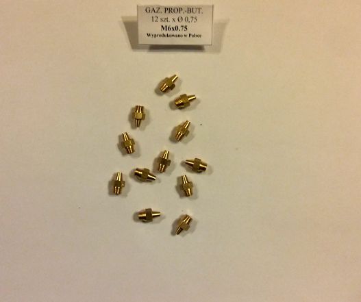 Dysze Na Gaz Propan Butan Piecyki Gazowe Junkers (Przezbrojenie)