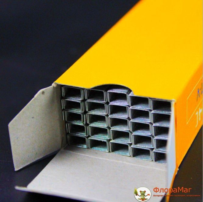 Скобы для степлера для подвязки. Скобы для тапенера. Степлер