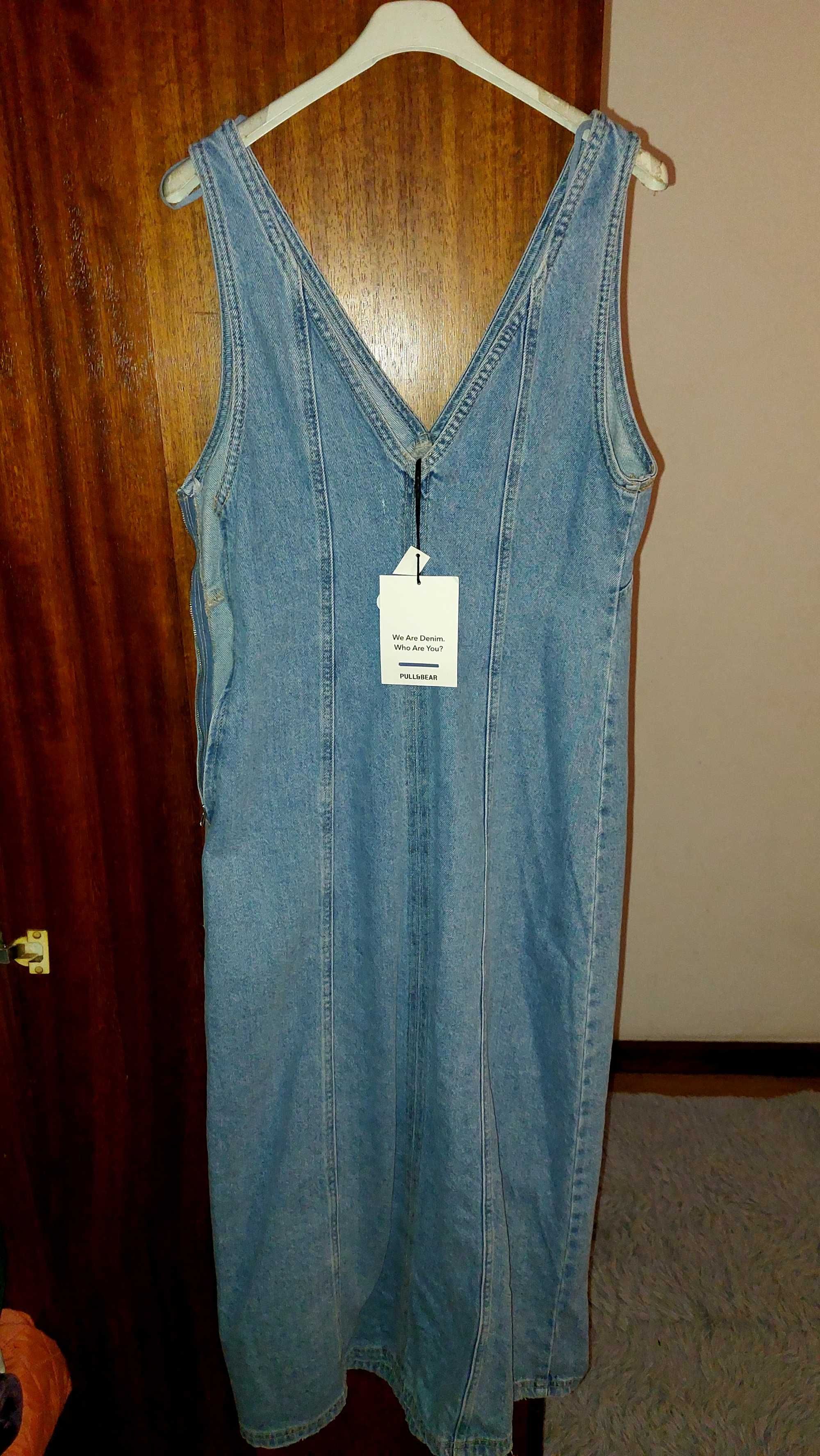 vestido ganga pull and bear