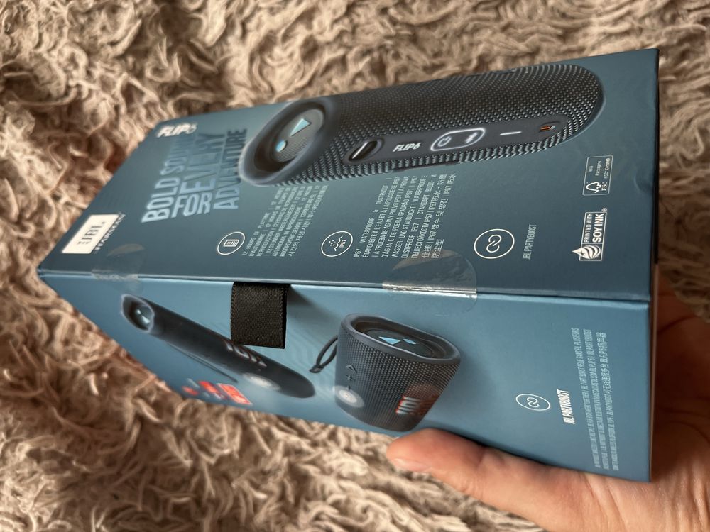 Głośnik JBL Flip 6 niebieski NOWY