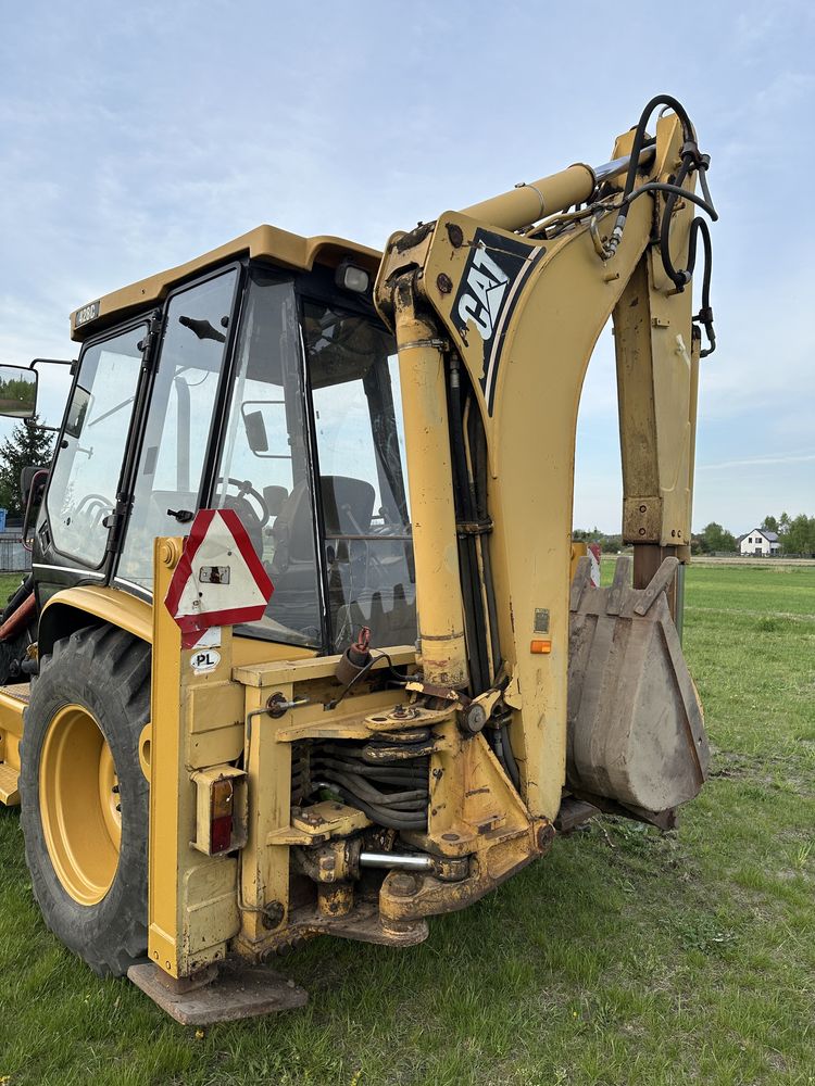 Caterpillar cat 428c Koparko Ładowarka