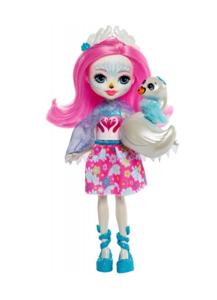 Mattel Lalka Saffi + Łabędź Enchantimals FRH38