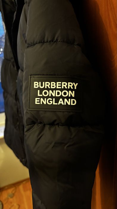 Kurtka zimowa burberry