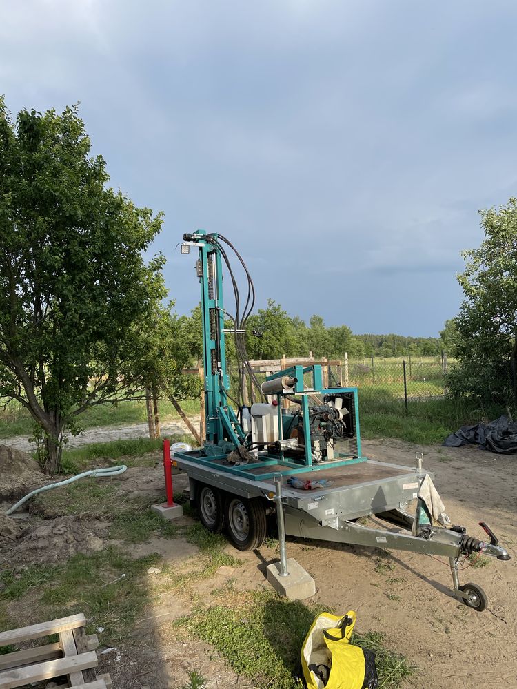 Wiertnica hydrauliczna płuczkowa *pompy ciepła *studnie głębinowe