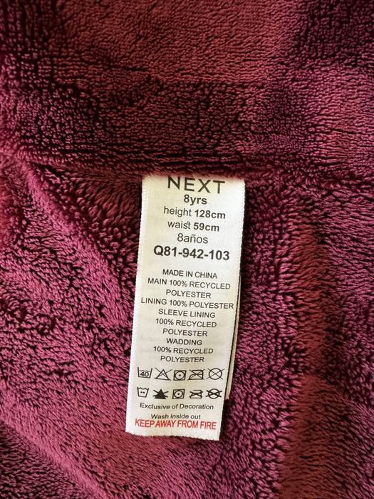 Зимова куртка, пальто Next p. 128-134