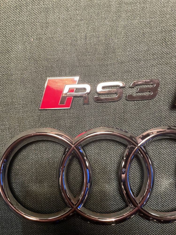 Znaczek Audi RS3 emblemat Audi RS3 oryginalne
