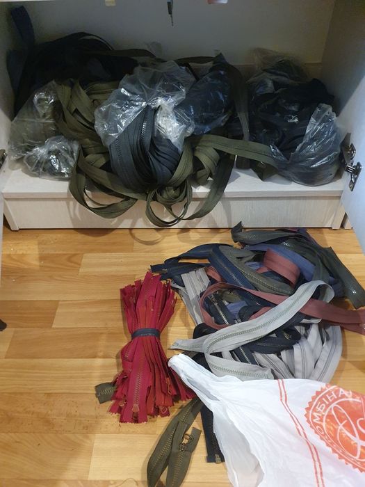 Молнии металл ,80см,разные цвета,корея оксид.