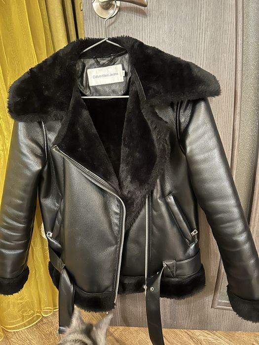 Дублянка косуха авіатор від Calvin Clein