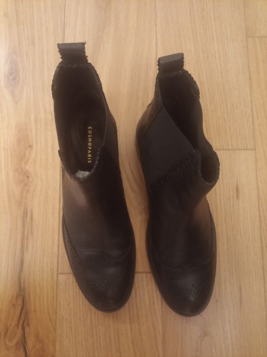 Botins Chelsea, Cosmoparis, Pele Genuína