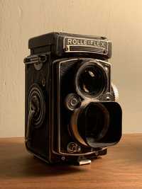 Rolleiflex K4C - 75mm/3.5 - aparat srednioformatowy