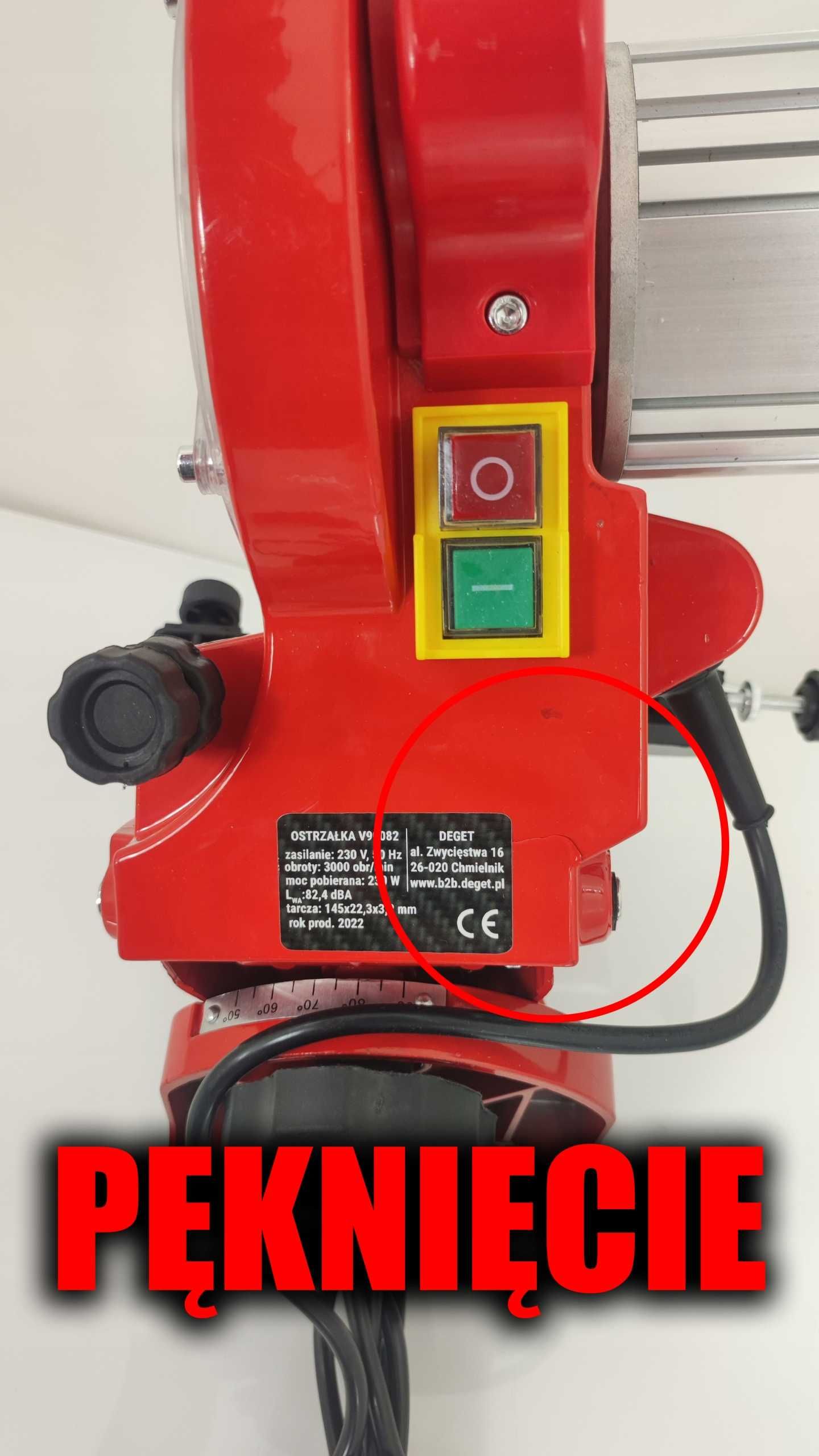OSTRZAŁKA ŁAŃCUCHÓW Ostrzenia Łańcucha Piły Pilarki Elektryczna