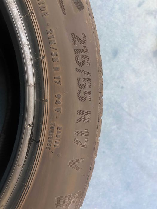 Opony Continental EcoContact 6 215/55 R17 - Rok 2025 4 sztuki Letnie