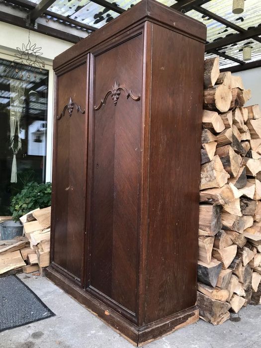 Stara szafa dębowo sosnowa