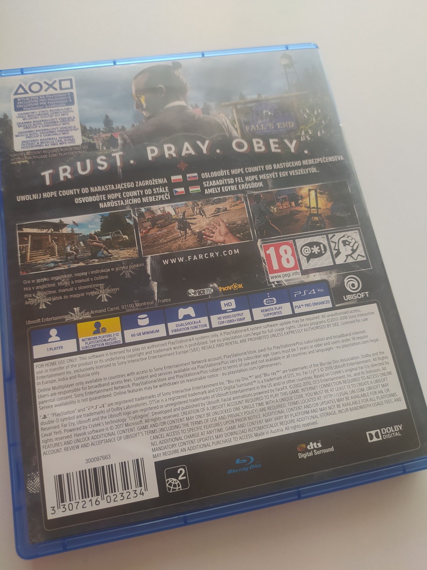 Gra Farcry5 PS4 Polecam