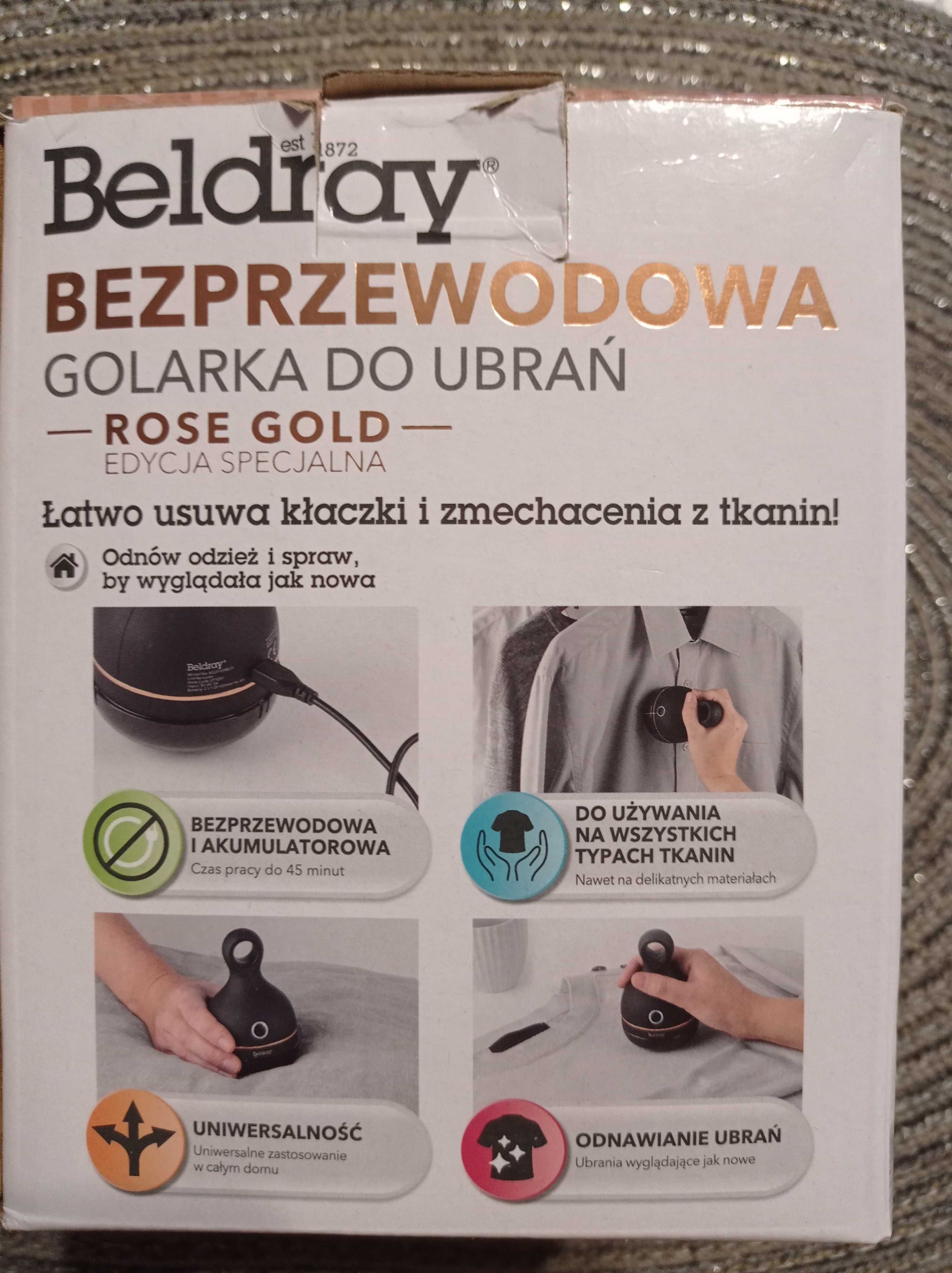 Bezprzewodowa golarka do ubrań Beldray