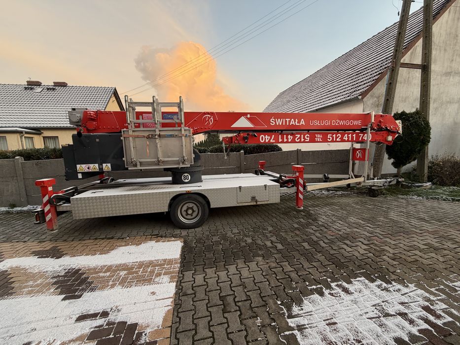 Dźwig / żuraw ciesielski klaas K23-33 TSR CITY