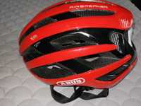 Kask rowerowy Firmy Abus kolor czerwony