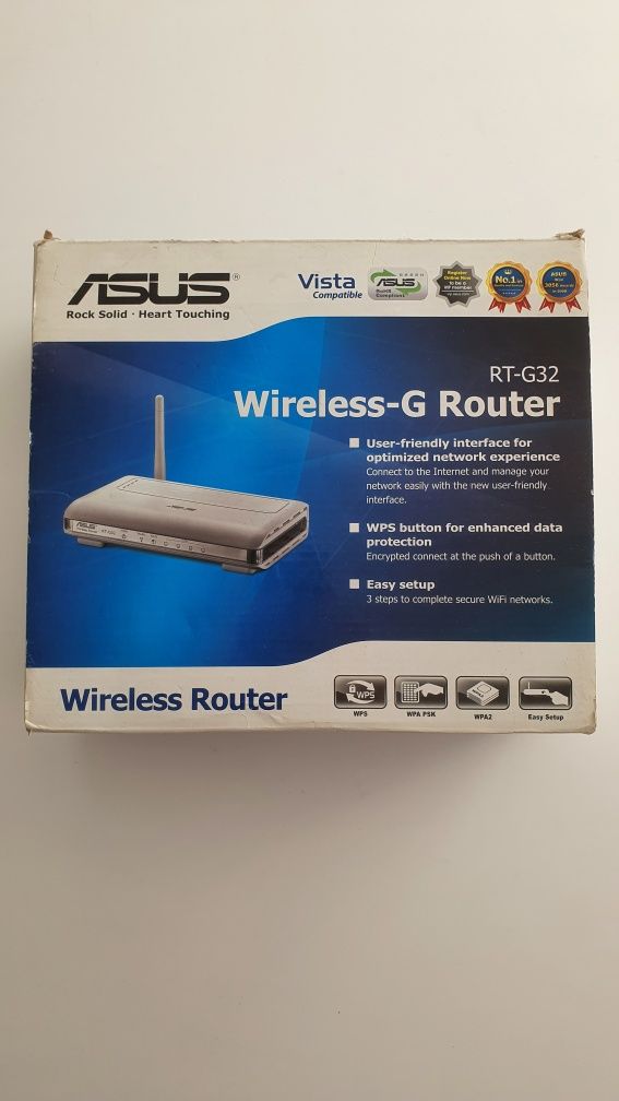 Bezprzewodowy router klasy G asus wireless-G router rt g32