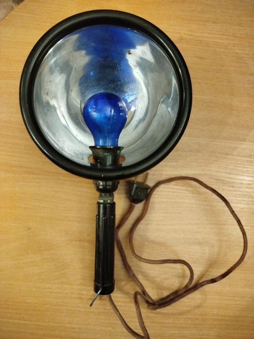 Синяя лампа советская