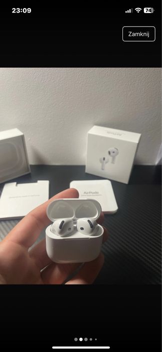 Słuchawki Airpods 4 ANC