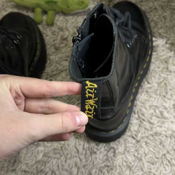 Шкіряні Чоботи Dr. Martens Jadon Black Boots