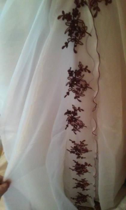 Okazja Suknia ślubna haftowana