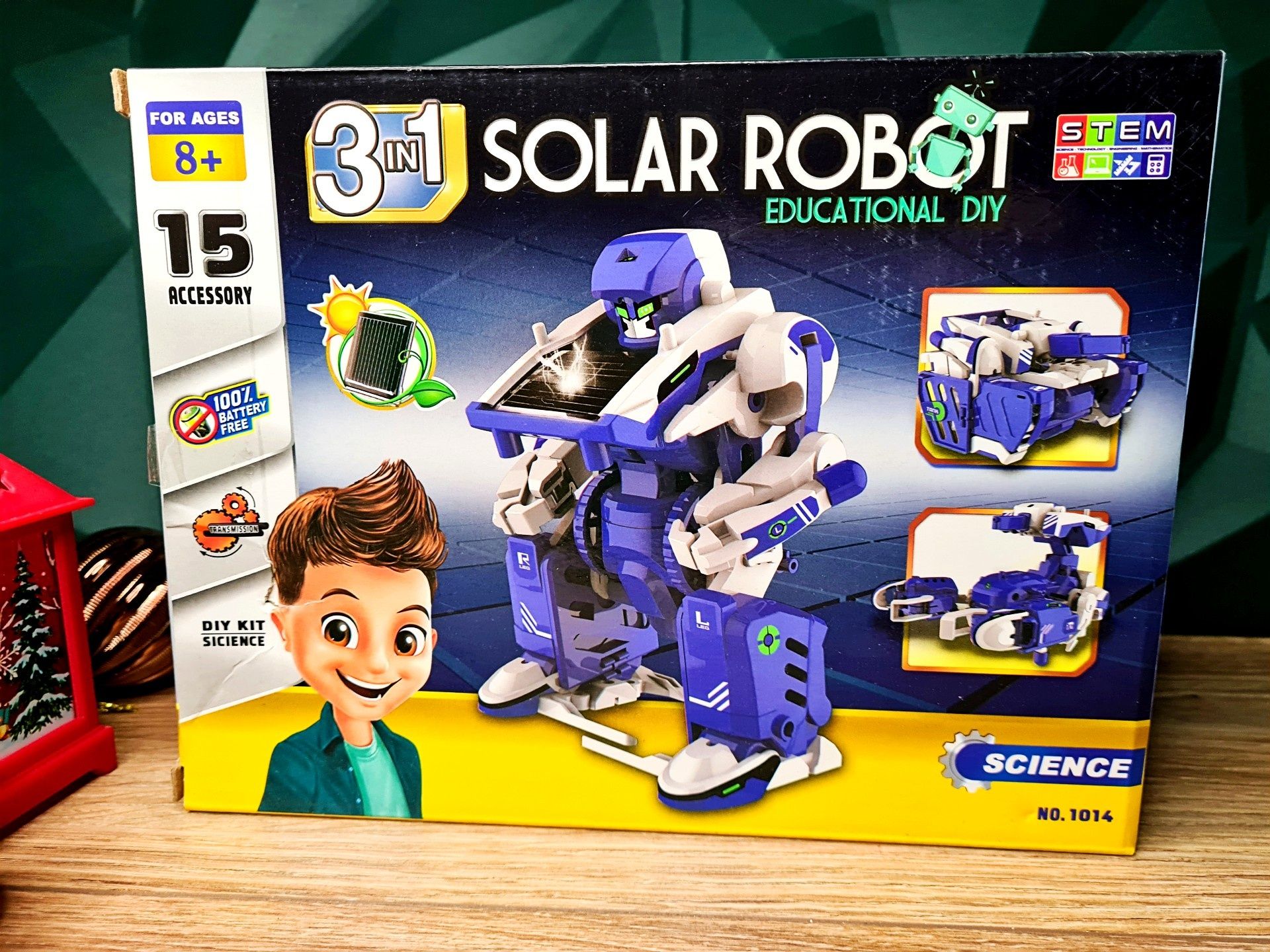 Nowy zestaw kreatywny Robot Solarny - zabawki