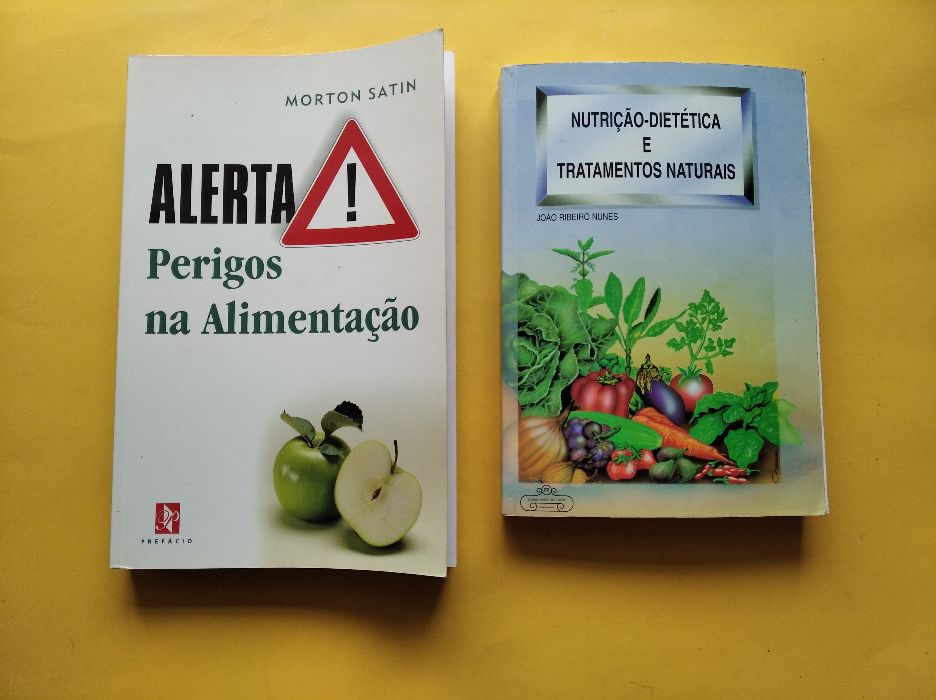 Diversos livros sobre saúde, nutrição alimentos, medicina