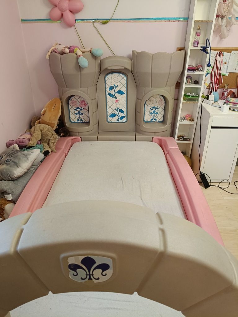 Łóżko Step2 zamek dla dziewczynki