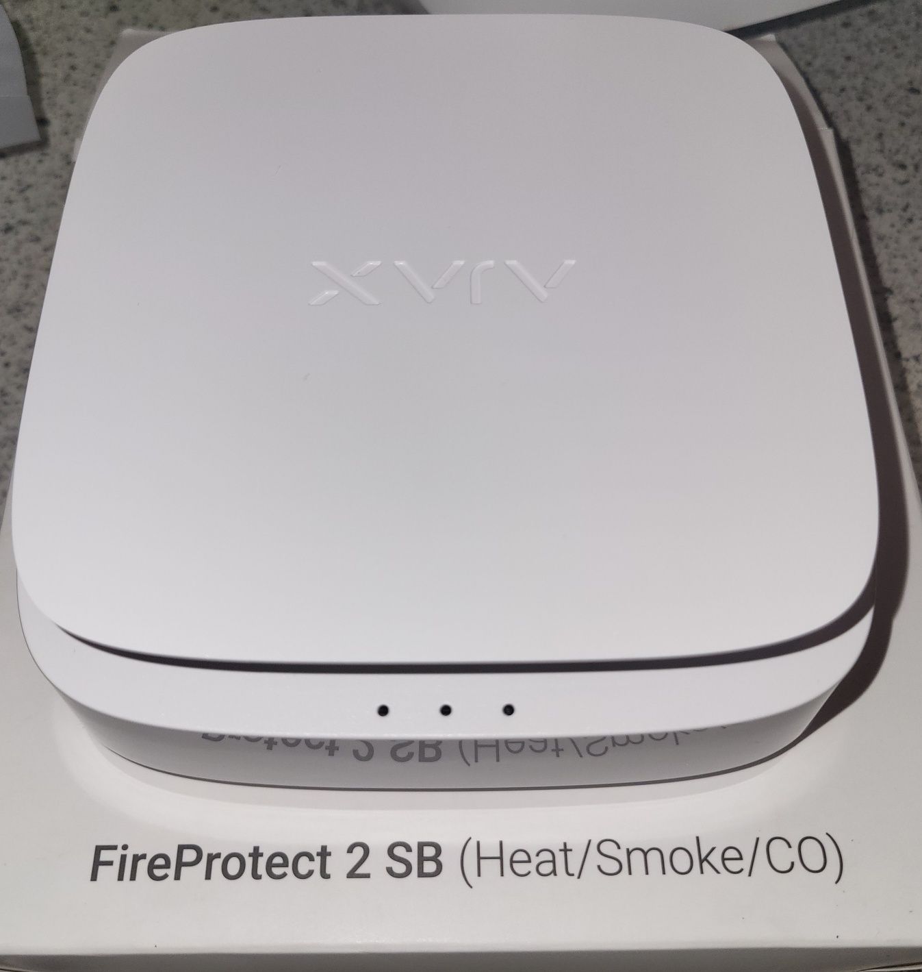 Новий, офіційна гарантія. Датчик Ajax FireProtect 2 SB (Heat/Smoke/CO)