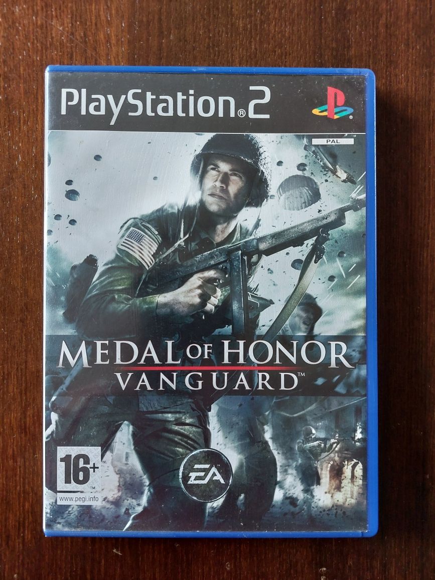 Playsation 2 - jogo " MEDAL OF HONOR VANGUARD"