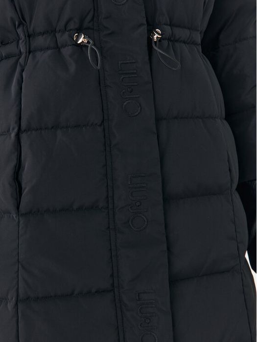 Płaszcz czarny puchowy Liu Jo M