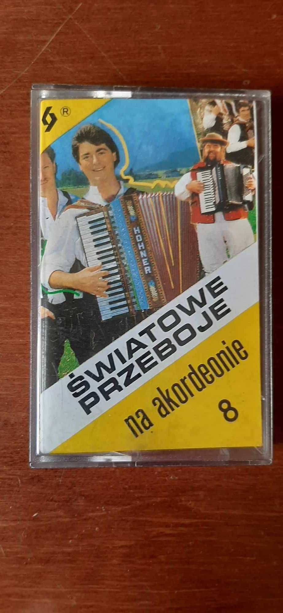 Kaseta magnetofonowa - Światowe przeboje na akordeonie, część 8