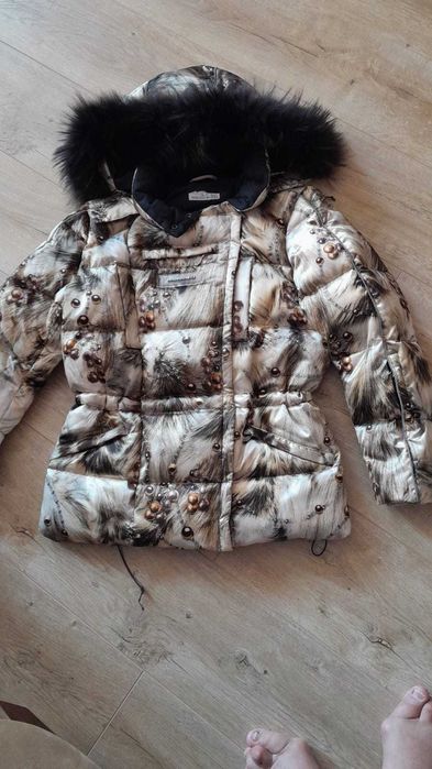 Комбинезон пуховой, подростковый с курткой