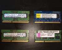 Ram DDR3 SODIMM 2gb/4gb Samsung/Elixir/Kingston