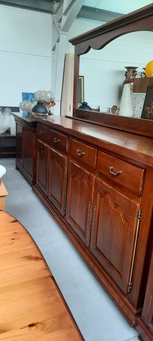 Dębową komoda z lustrem RATY