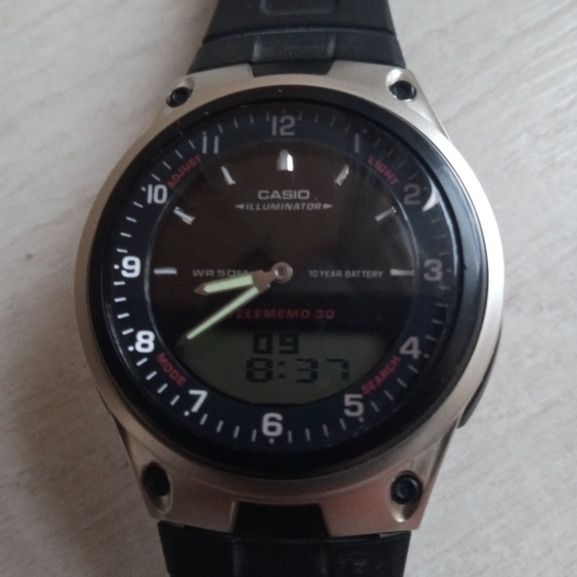 Zegarek Casio clasic.Jak nowy.Iluminator Super Okazja