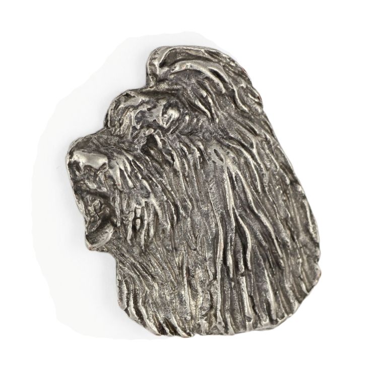 Owczarek staroangielski Bobtail pin posrebrzony w pudełku Art-Dog