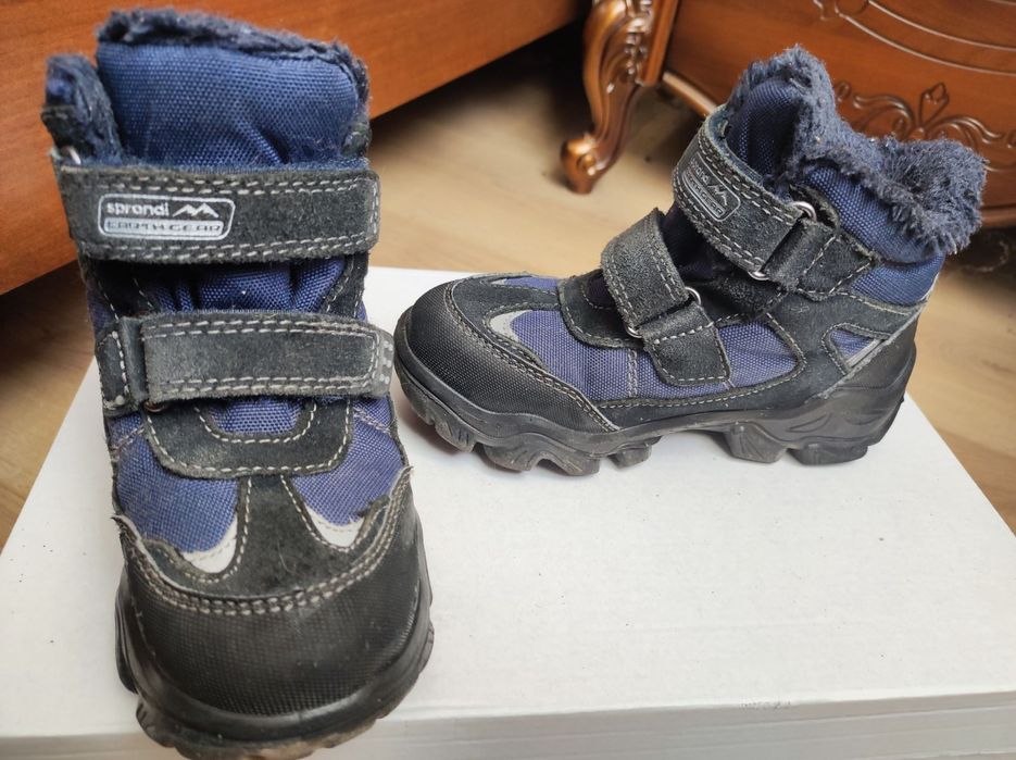 Зимние сапоги сапожки для девочки мальчика 27 28