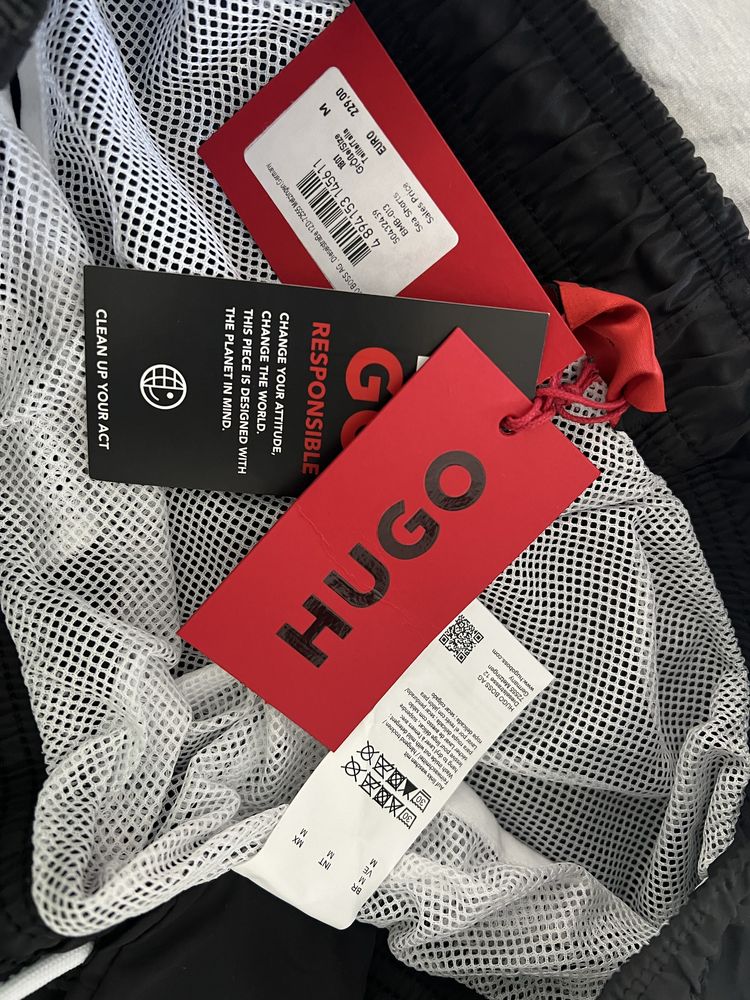 Hugo Boss spodenki kompielowe męskie