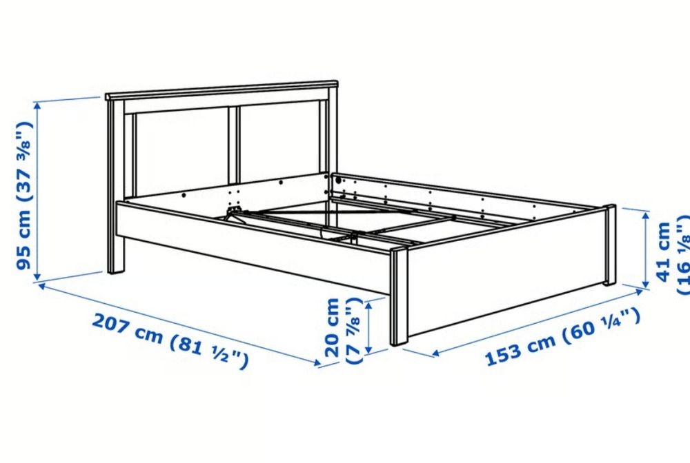 Cama de casal SONGESANG