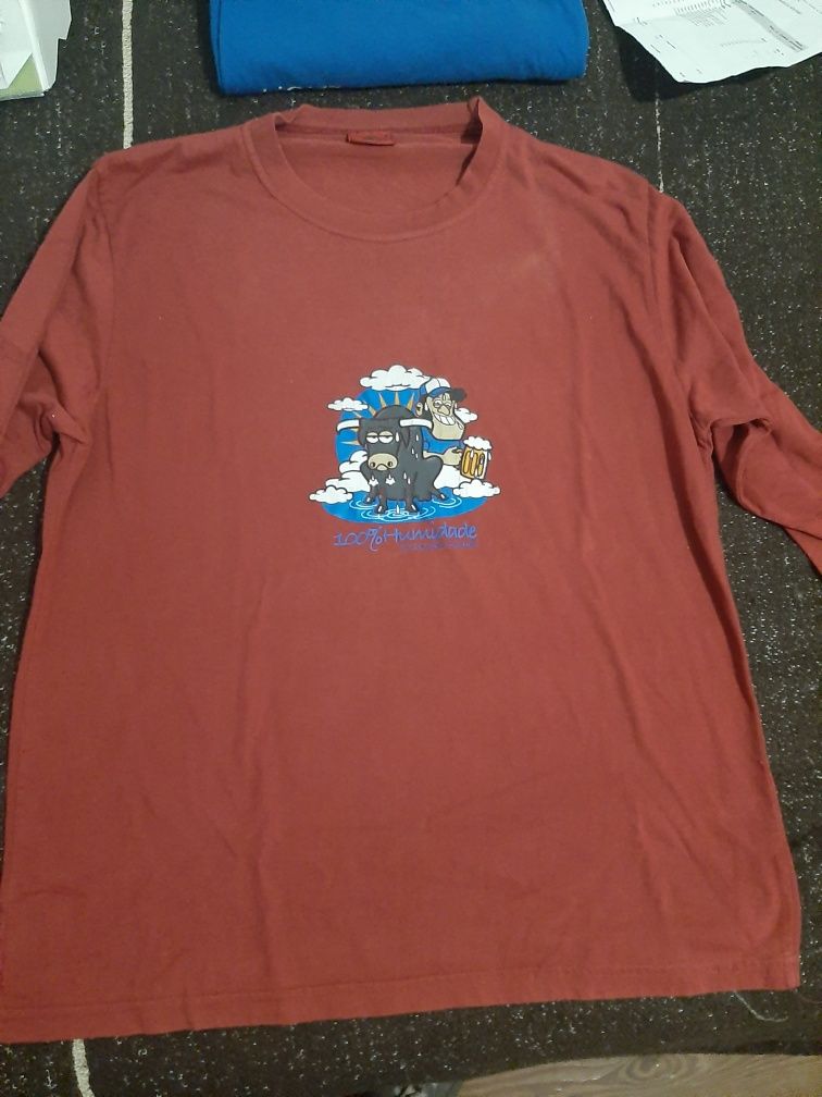 T-shirt camisola maga comprida S tourolindo