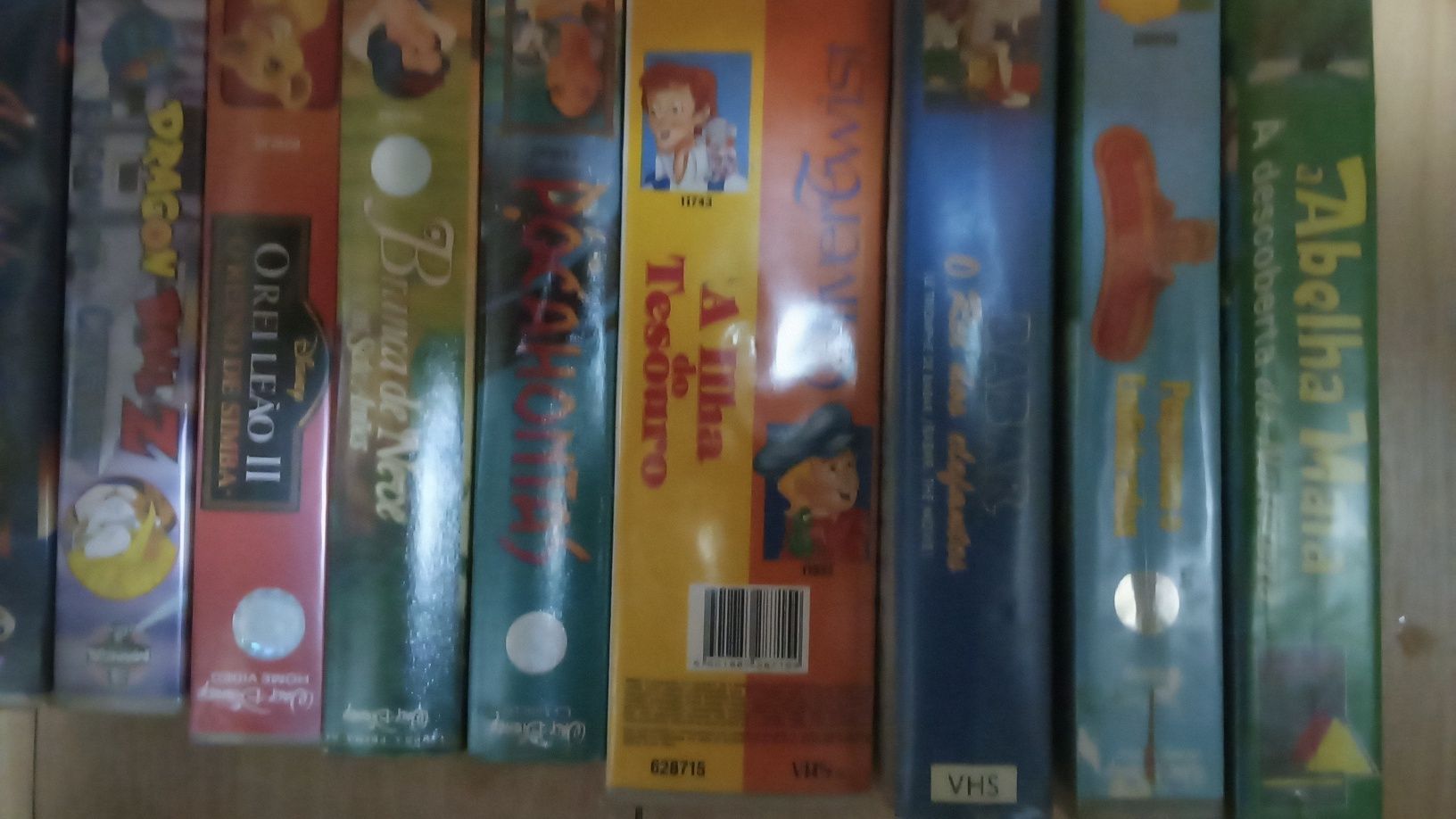 Cassetes de vídeo DVD e livros bDesenhada