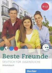 Beste Freunde B1.2 AB + CD wersja niemiecka HUEBER - praca zbiorowa